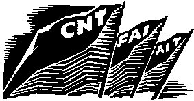 Spansih anarchist flags