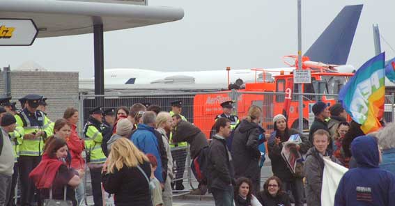 Military charter takes off from Shannon