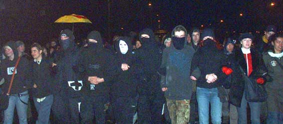 Black blocing at Shannon