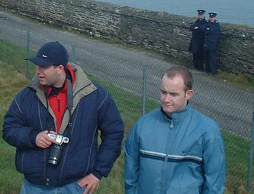 Photographers and cops